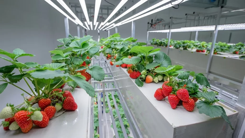 Strawberry Container-Farming-Business-in-UAE